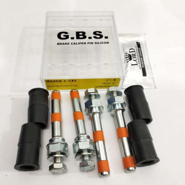 Front Disc Brake Caliper Pin for MAZDA 3 SKYACTIVE, CX3 (FULL SET)