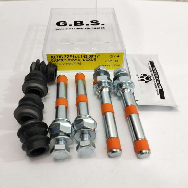 GBS Front Disc Brake Caliper Pin for TOYOTA ALTIS ZZE141 ZZE142, CAMRY SXV10, LEXUS (FULL SET)