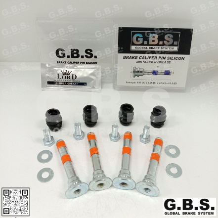 GBS Front Disc Brake Caliper Pin for PERODUA ALZA (FULL SET)
