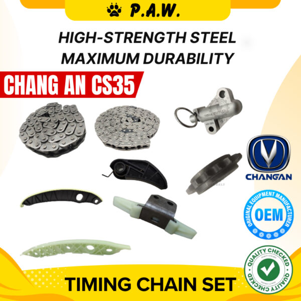 Chang An CS35 1.6 2012-2016, JL478Q Chain (6/Set) GloBelt Timing Chain Set