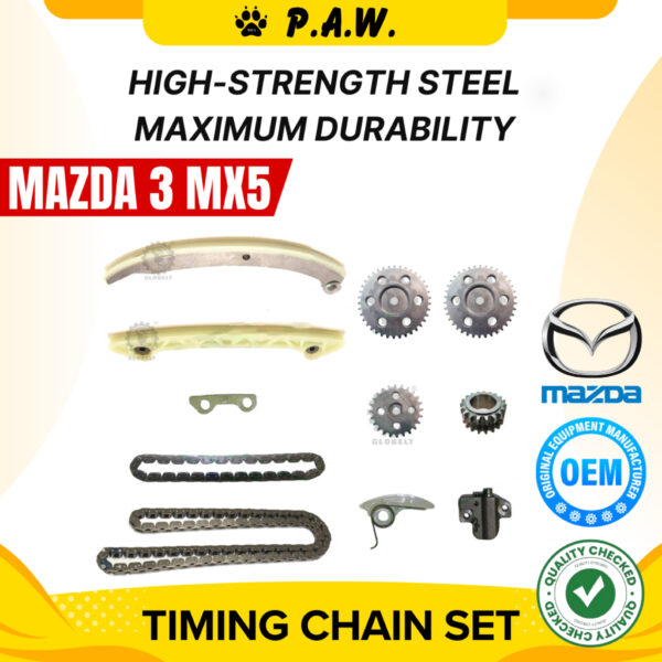 134L Mazda 3 MX5 2.0 2006-2013 TC Chain (11/Set) GloBelt Timing Chain Set
