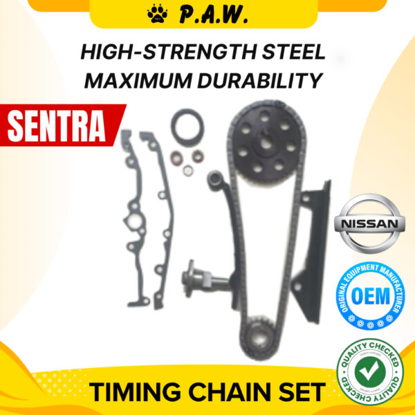 92S Nissan B12 B13 Sentra 1989-1993 GN13 12V GA15 GA16 Chain (8/Set) (NS111/KB-15) GloBelt Timing Chain Set