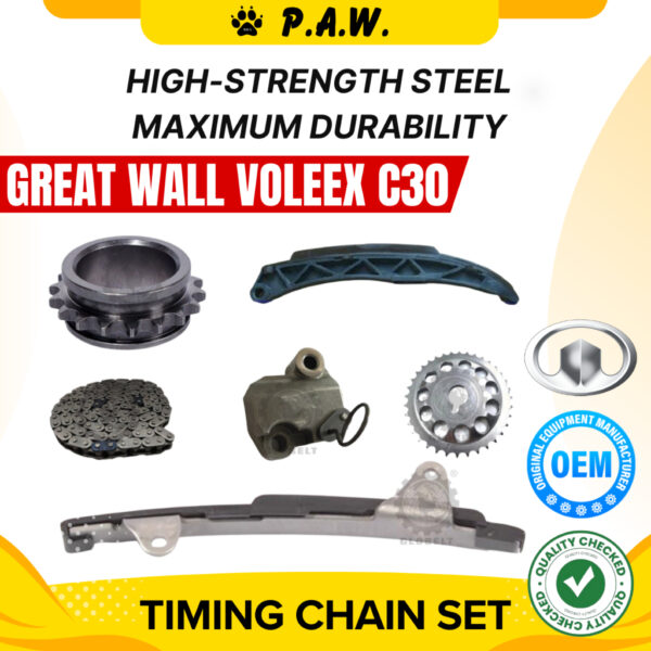 Great Wall C30 1.5 2014, GW4G15 Chain (6/Set) GloBelt Timing Chain Set