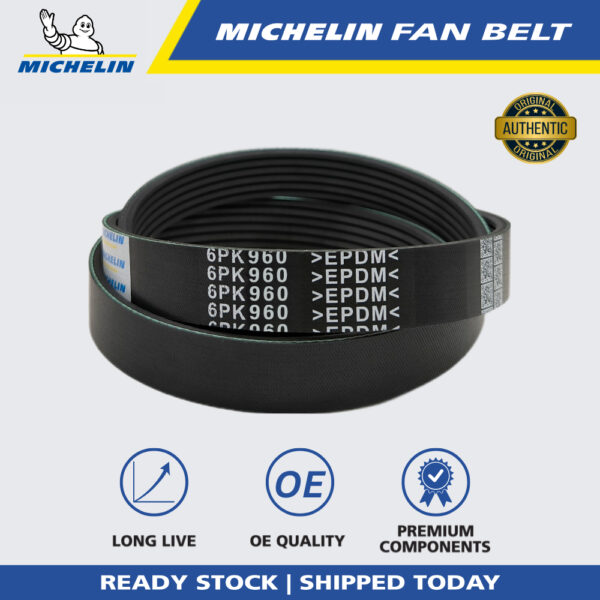 MICHELIN Mazda CX5 2.0, Mazda 6 Skyactiv 2.0 Fan Belt (6PK960)