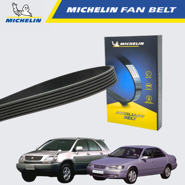 Second image of MICHELIN Toyota Harrier 3.0, Camry SXV20 V6 2.2 Fan Belt (6PK1050)