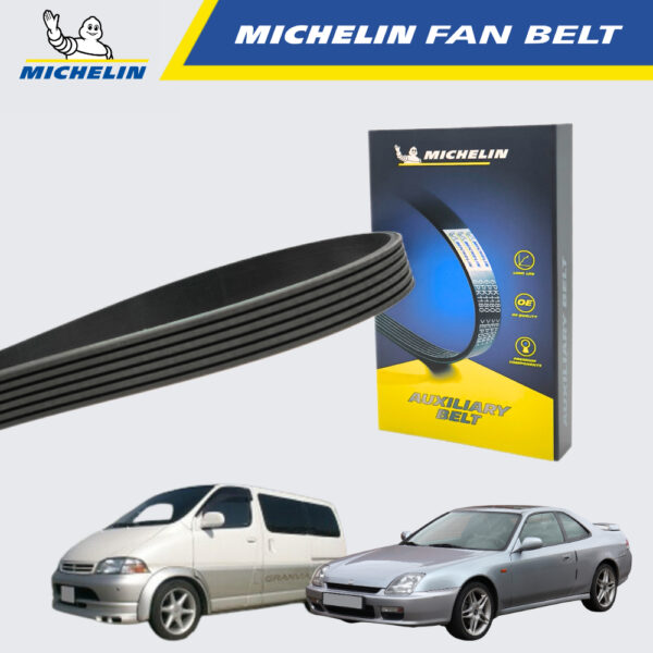 Second image of MICHELIN Mazda RX7, Honda Prelude, Mazda Efini, Toyota Granvia 3.4 MPV VCH16 Fan Belt (6PK1045)