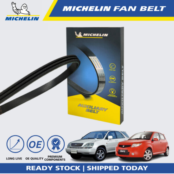 Second image of MICHELIN Toyota Harrier 2.2, Proton Savvy Fan Belt (3PK750)