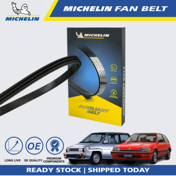 Second image of MICHELIN Honda City FA2 1.3, Civic SB3, Accord (Import) Fan Belt (3PK715)