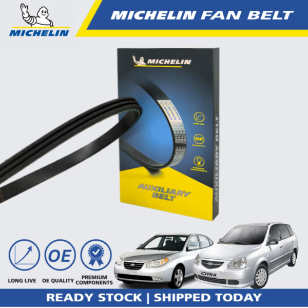 Second image of MICHELIN Kia Naza Citra 2.0, Hyundai Avante 2.0 Fan Belt (3PK675)