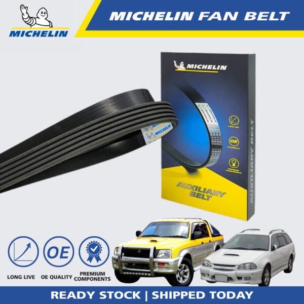 Second image of MICHELIN Mitsubishi Storm L200 V6 3.5, Toyota Caldina GT 2.0 Fan Belt (5PK1130)
