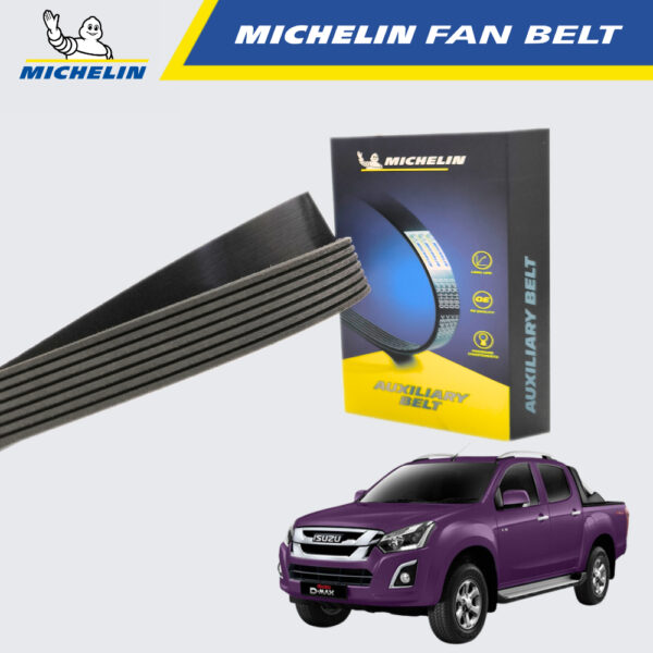 Second image of MICHELIN Isuzu D-Max 2.5 3.0 Diesel Fan Belt (7PK1020)
