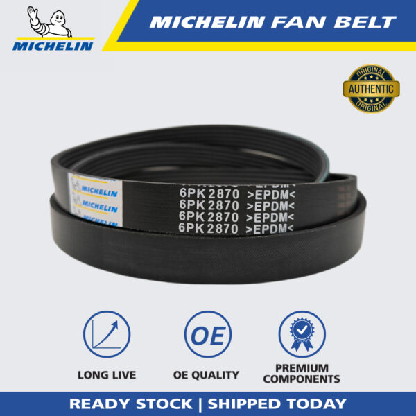 MICHELIN Chevrolet Colorado 2.5 2.8 Fan Belt (6PK2870)