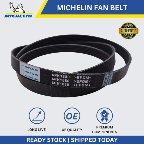MICHELIN MITSUBISHI GRANDIS NA4W 2.4 SC Fan Belt (6PK1880)