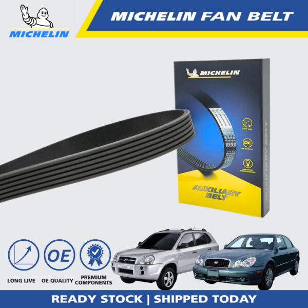 Second image of MICHELIN Hyundai Sonata 6 2.0 2.4, Hyundai Tucson 2.0 Fan Belt (6PK2585)