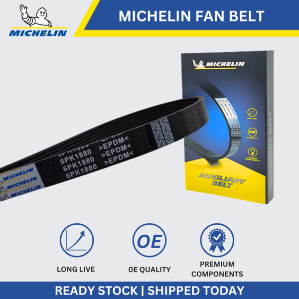 Second image of MICHELIN MITSUBISHI GRANDIS NA4W 2.4 SC Fan Belt (6PK1880)