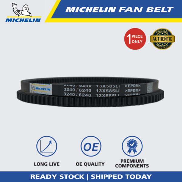 MICHELIN 3240 RPF V Fan Belt for Air Cond, Alternator, Power Steering