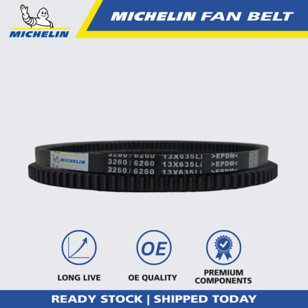 MICHELIN 3260 RPF V Fan Belt for Air Cond, Alternator, Power Steering