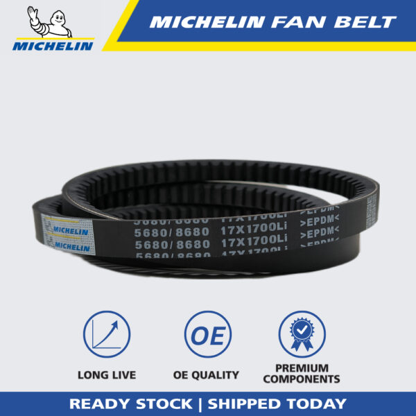 MICHELIN 5680 RPF V Fan Belt for Air Cond, Alternator, Power Steering