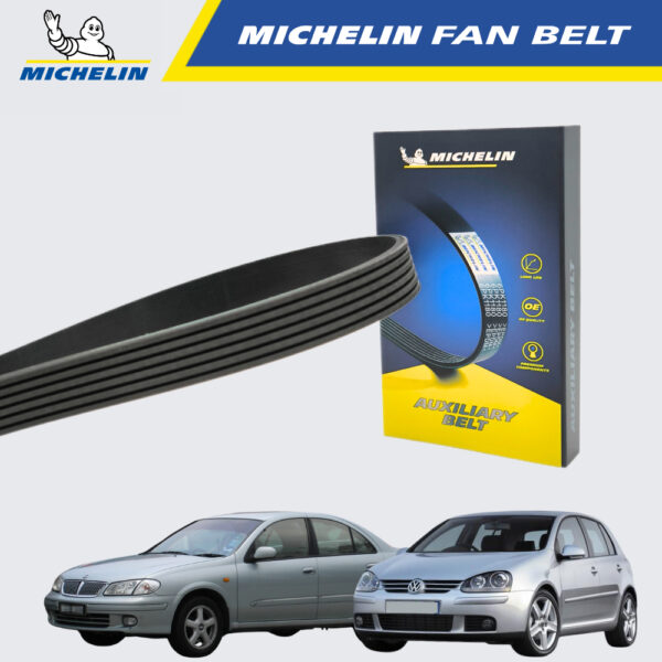 Second image of MICHELIN Nissan Sentra N16 1.5, 1.6, 1.8, Volkswagen Golf 1.4 Fan Belt (6PK1100)