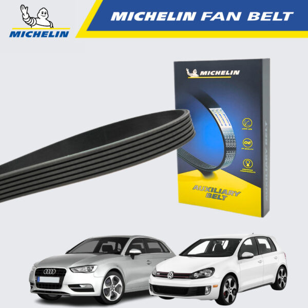 Second image of MICHELIN Peugeot 207, Audi A3, TT 2.0, Volkswagen Golf, Passat, Touran, Citroen Fan Belt (6PK1055)