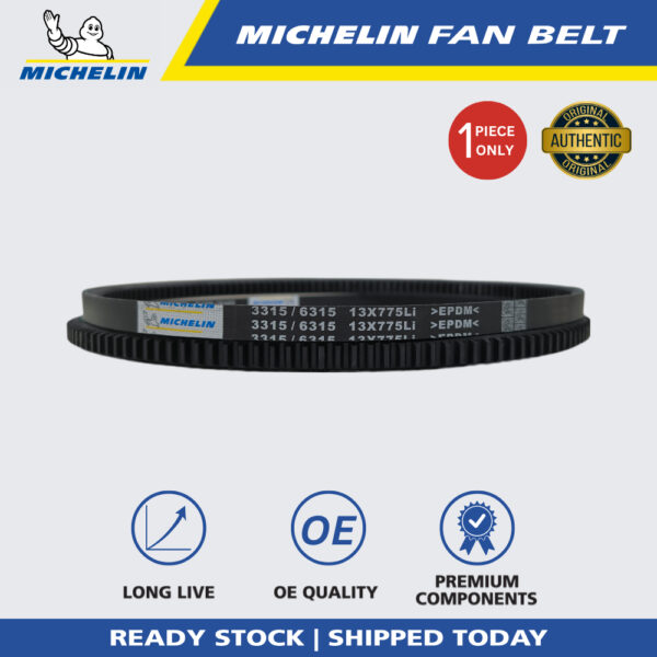 MICHELIN 3315 RPF V Fan Belt for Air Cond, Alternator, Power Steering