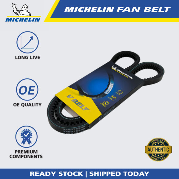 Second image of MICHELIN 3400 RPF V Fan Belt for Air Cond, Alternator, Power Steering