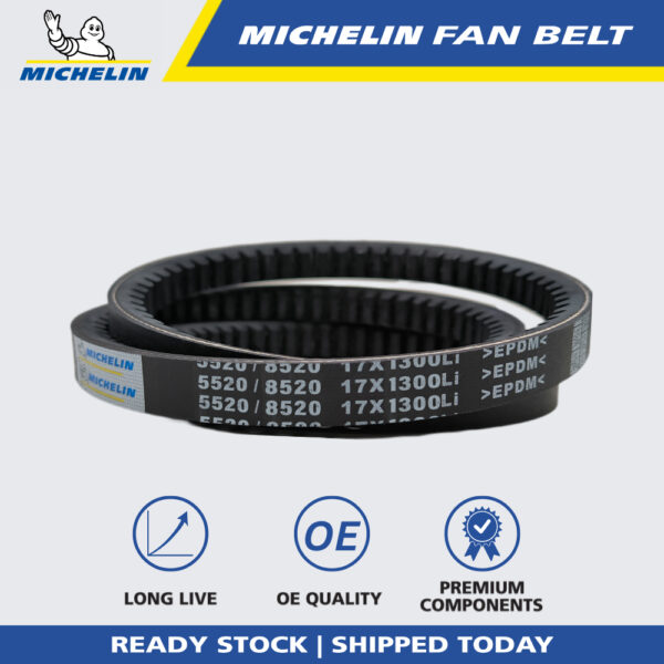 MICHELIN 5520 RPF V Fan Belt for Air Cond, Alternator, Power Steering