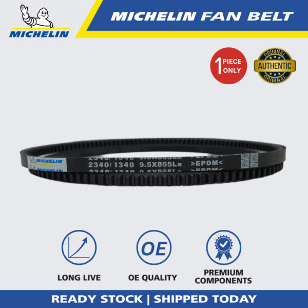 MICHELIN 2340 RPF V Fan Belt for Air Cond, Alternator, Power Steering