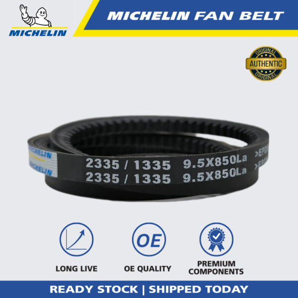 MICHELIN 2335 RPF V Fan Belt for Air Cond, Alternator, Power Steering