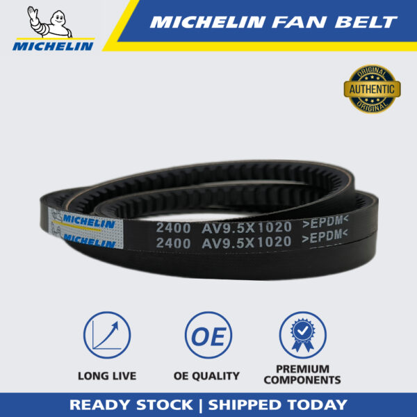 MICHELIN 2400 RPF V Fan Belt for Air Cond, Alternator, Power Steering