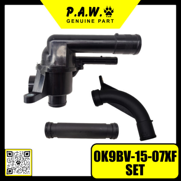 Second image of Kia Carnival 1998~2006,Naza Ria 2002~2009 Thermostat Housing Assy & Thermostat pipe (curve/straight)