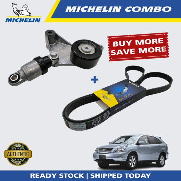 MICHELIN Toyota Harrier ACU30 , ACU35 Fan Belt Tensioner COMBO SET (16620-28011 + 7PK1940)