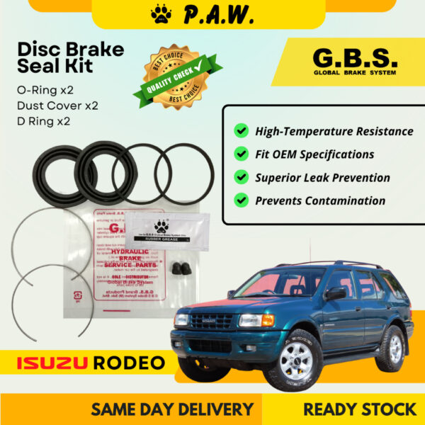 GBS Disc Brake Seal Kit For ISUZU RODEO (Front) (Half Set)