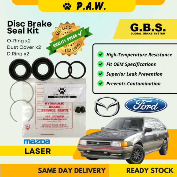 GBS Disc Brake Seal Kit For MAZDA LASER (Rear) (Half Set)
