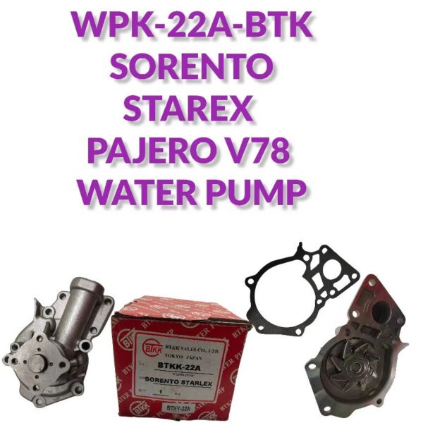 HYUNDAI SORENTO STAREX 'O' PAJERO V78 BTKK WATER PUMP