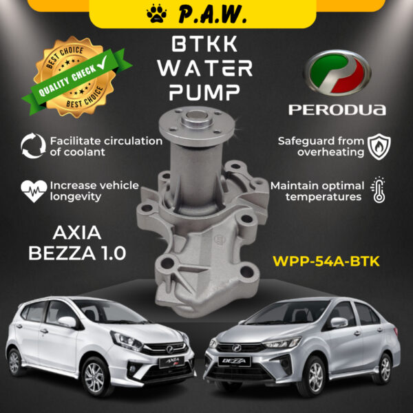 Proton Waja 1.6 CPS Lancer 1.6 BTKK Water Pump 54A MD323372