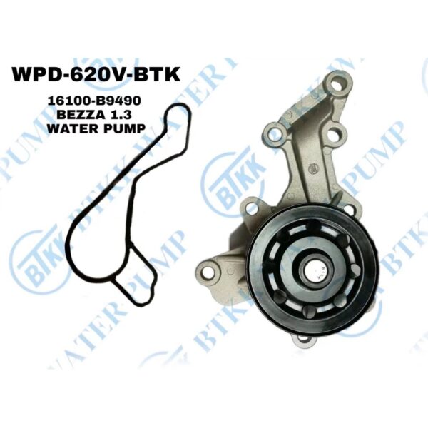 Second image of Toyota Vios NCP150 Avanza F652 Perodua Bezza 1.3 Aruz BTKK Water Pump 620V