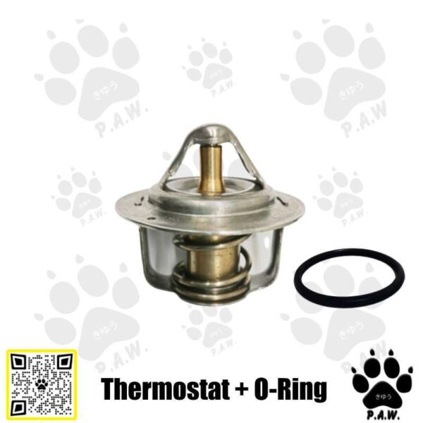 Second image of Thermostat for Proton Saga FLX, Exora Bold, Iriz, Persona VVT, Saga VVT 78°C (With Oring) (PW910780)