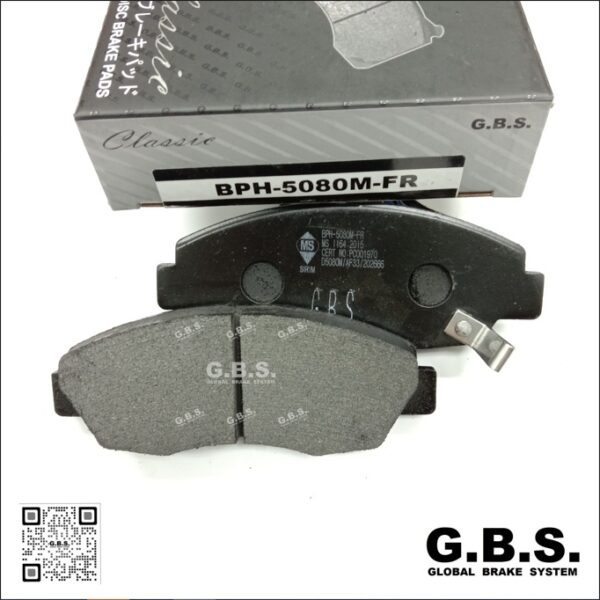 HONDA SV4 S84 2.2 1999' CRV S10 RD1 1997 (T-16.8MM) GBS Classic Front Brake Pad