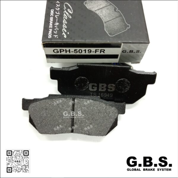 HONDA City 1.3 1.5 Accord SX8 1996' CIVIC SH3 SH4 SR3 1985'-1987' EG3 EK2 GBS Front Brake Pad