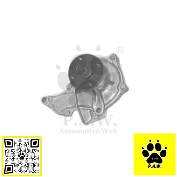 Second image of Toyota Corolla AE101 AE111 1.6 16V BTKK Water Pump 83A 16100-19135 16100-19145