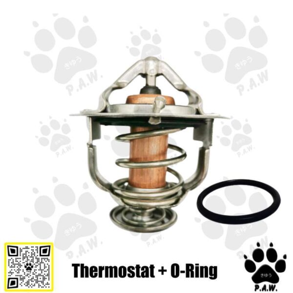 Second image of Thermostat for Nissan Frontier, Navara D22/D40 82°C (With Oring)