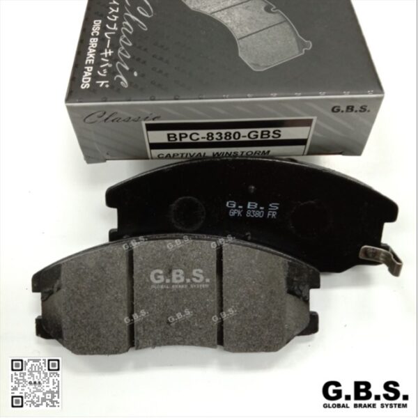 BRAKE PAD (GBS) FRONT : CHEVROLET CAPTIVAL WINSTORM OPEL ANTARA (4PCS)