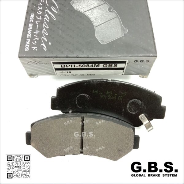 HONDA CRV S10 RD1 RD2 1997-2001 RD5 (T-16.8MM) GBS Classic Front Brake Pad (5128)