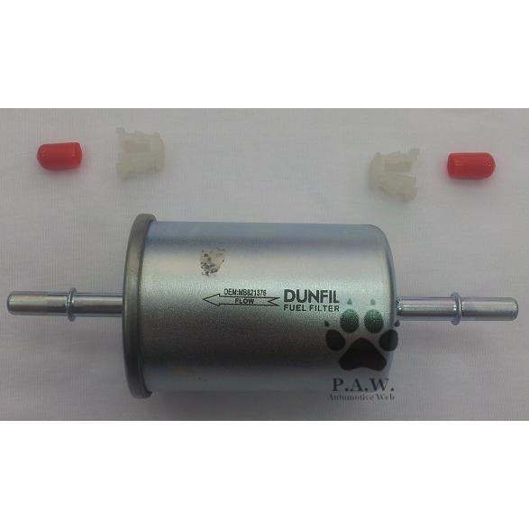 FUEL FILTER (CLIP-STEEL):- PROTON WAJA 1.6, GEN2, SAGA BLM, SAGA FLX, SAVVY, PERSONA, AVEO, NABIRA, ZAFIRA (PW821376)