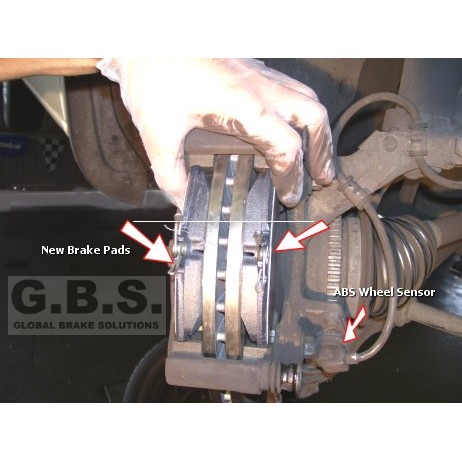 Second image of BRAKE PAD (GBS) FRONT : NUBIRA NABIRA 1997'-1999'