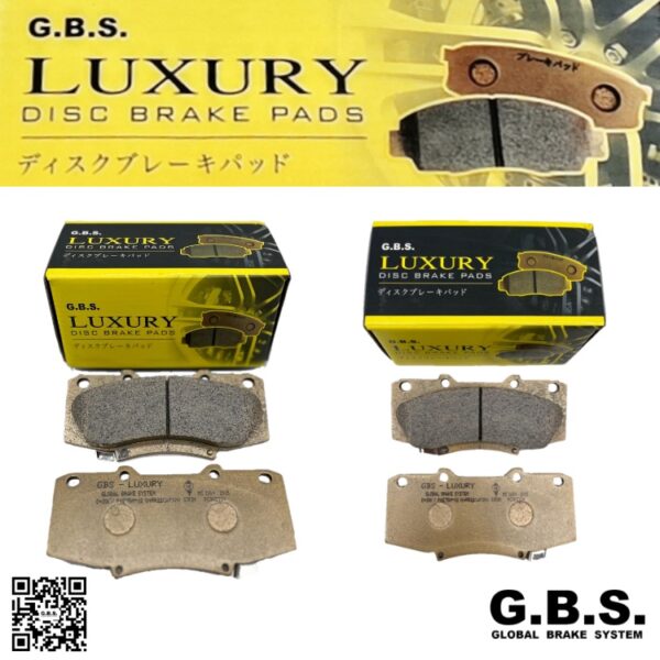 Second image of BRAKE PAD (LUXURY) FRONT : HONDA CITY SEL 2003-2008 JAZZ SR4 SO4 , SAA IDSI Vtec , JAZZ GD3 2003-2008 (NO HOLE) Brek Pad