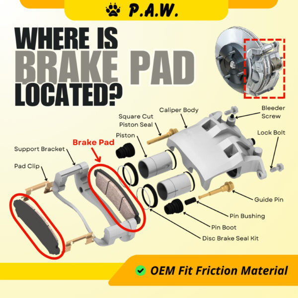 Second image of GBS BRAKE PAD FRONT : CHERY EASTAR 2.0 , CHERY HIGGO 2000~2008