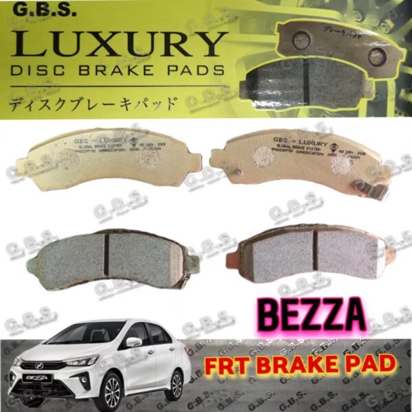 MYVI LAGI BEST/AXIA/BEZZA FRONT BRAKE PAD PERODUA