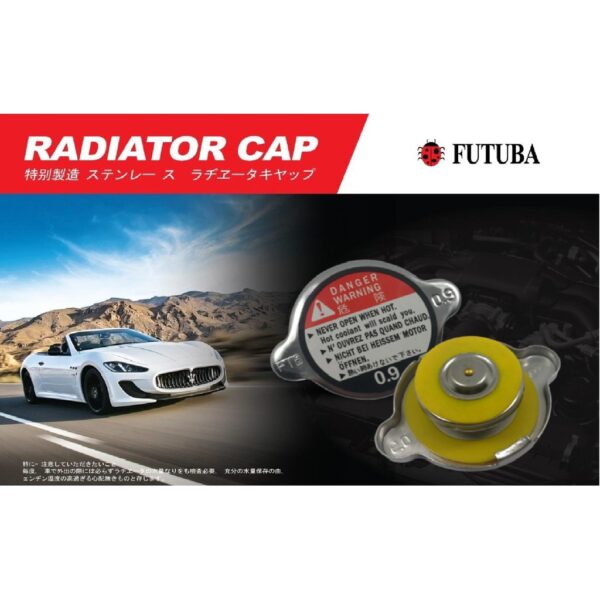 Second image of RADIATOR CAP (FUTUBA-SILICONE) R123 1.1 1.3 TEMPERATURE GUAGE FOR ALL MODEL